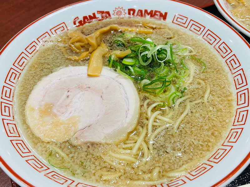 【GANJA RAMEN ワカバウォーク店】背油川越中華そば